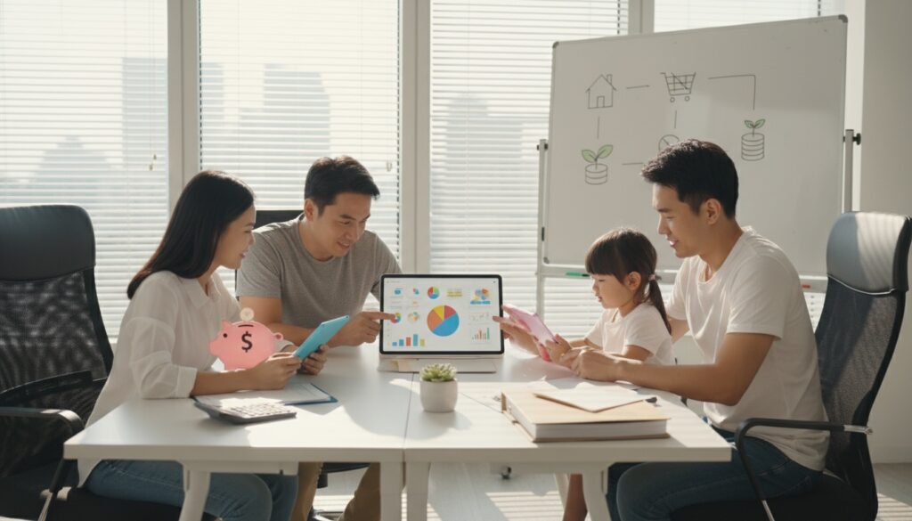 Como Economizar Mesmo Ganhando Pouco: Estratégias para Famílias com Filhos