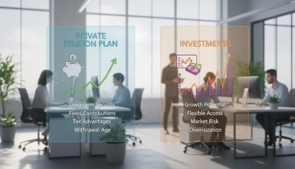 Diferença entre Previdência Privada e Investimentos: Como Economizar e Investir Melhor