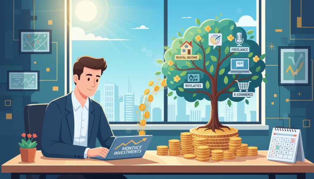 Como Criar o Hábito de Investir Todo Mês e Diversificar Seus Ganhos