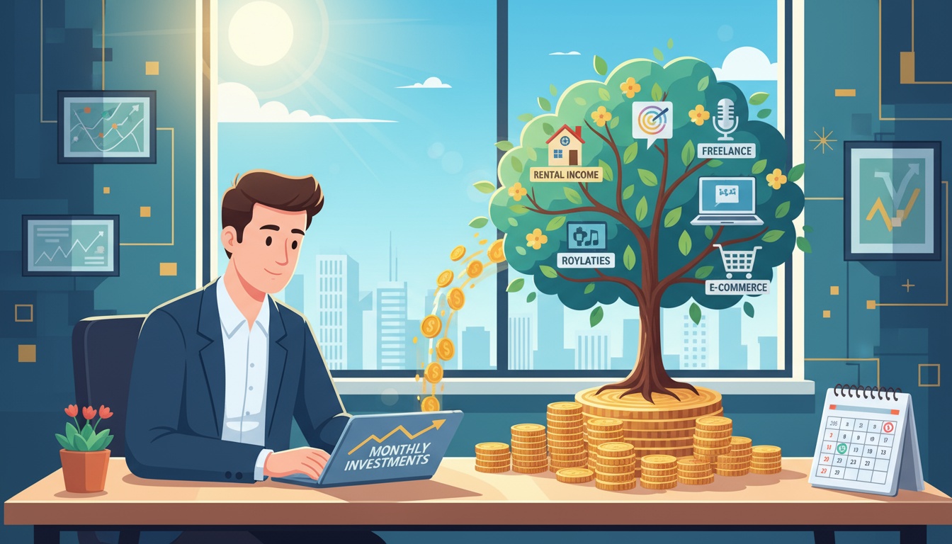 Como Criar o Hábito de Investir Todo Mês e Diversificar Seus Ganhos