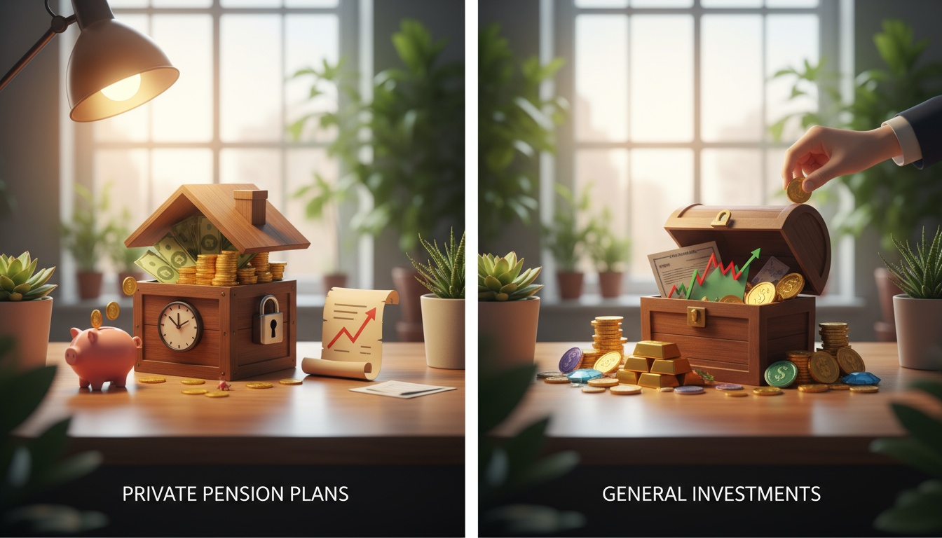 Diferença entre Previdência Privada e Investimentos: O que Saber Antes de Começar