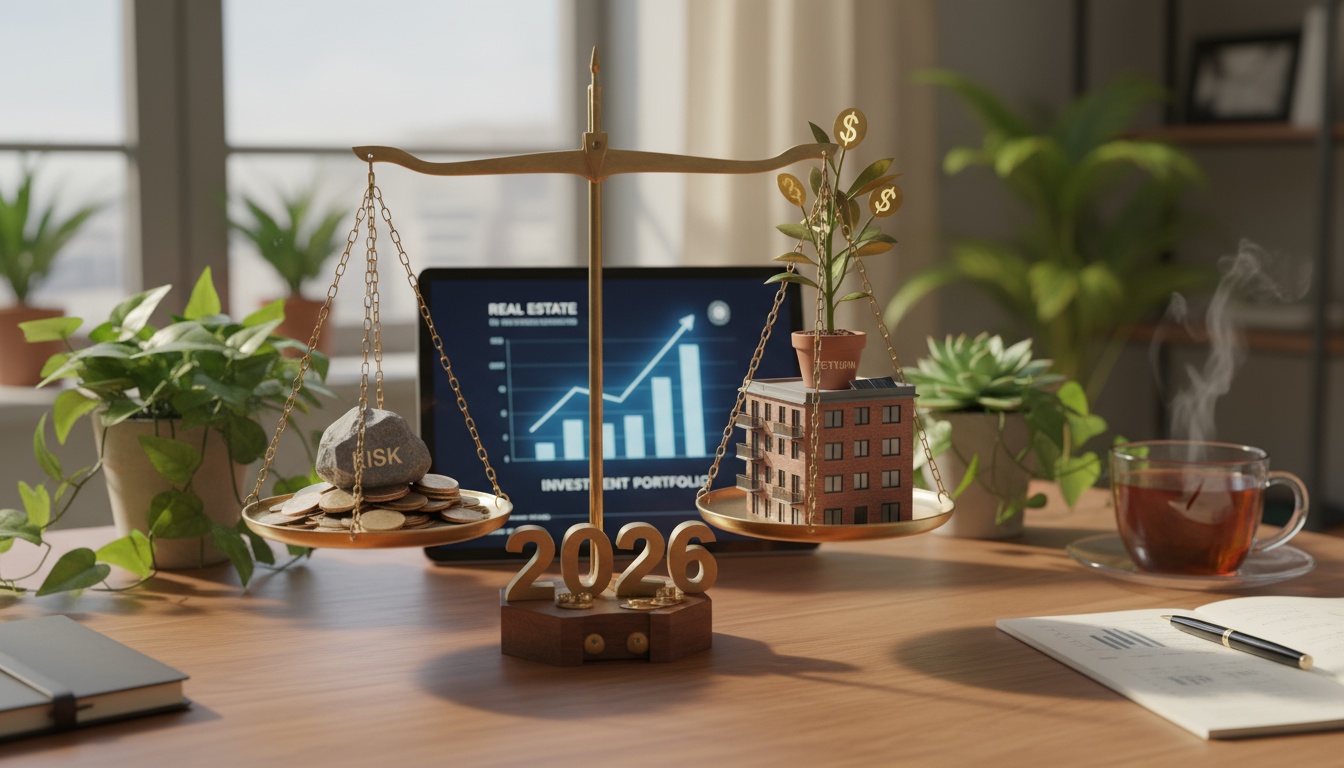 Como Equilibrar Risco e Retorno na Carteira de 2026 com FIIs