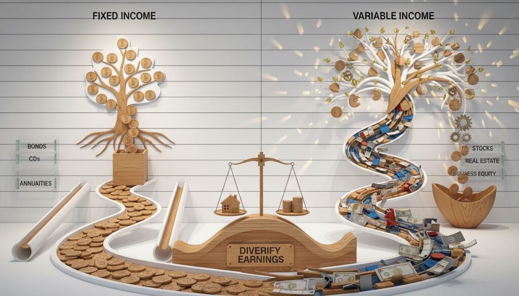 Diferença entre Renda Fixa e Renda Variável: Como Diversificar seus Ganhos