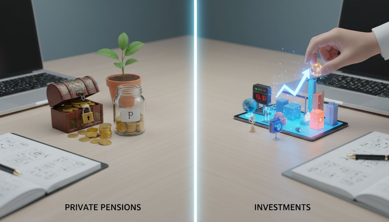 Diferença entre Previdência Privada e Investimentos para Planejamento Inteligente