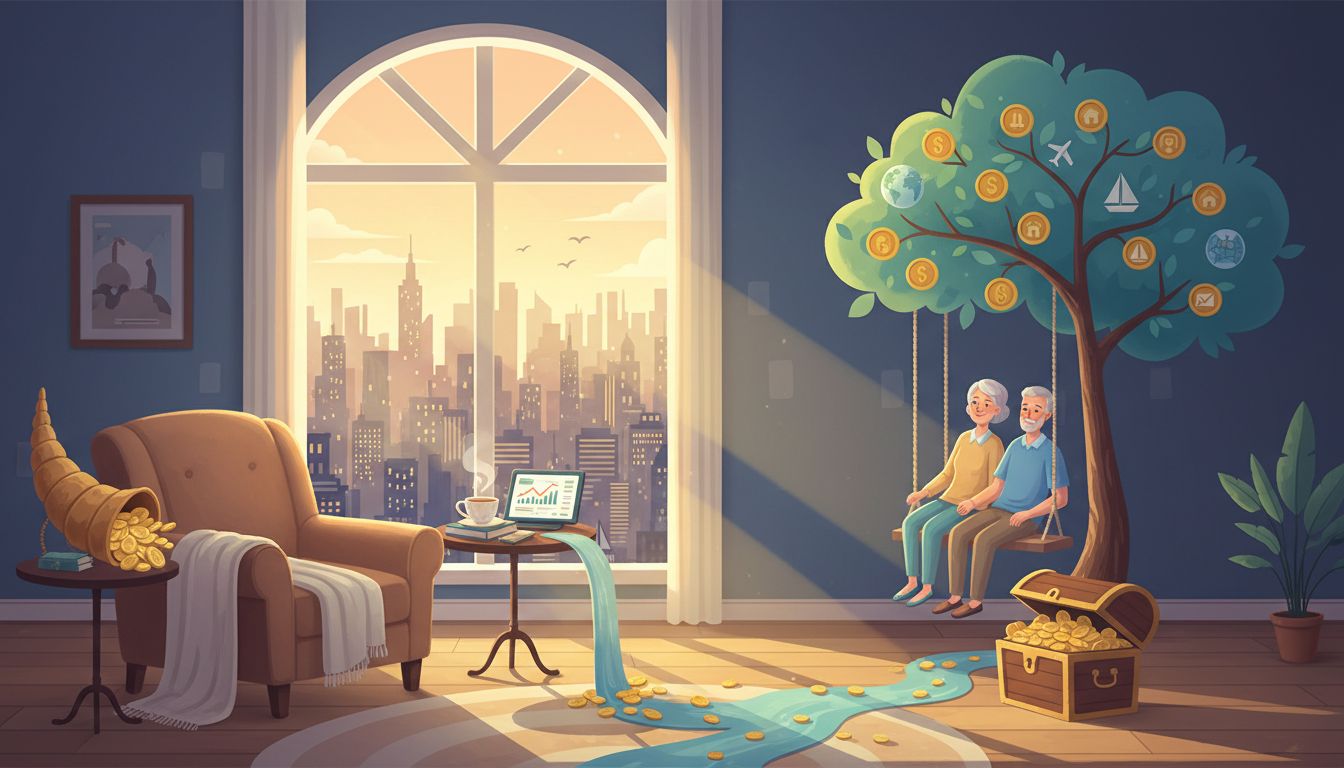 Como Viver de Renda Passiva Após a Aposentadoria e Garantir Segurança Financeira