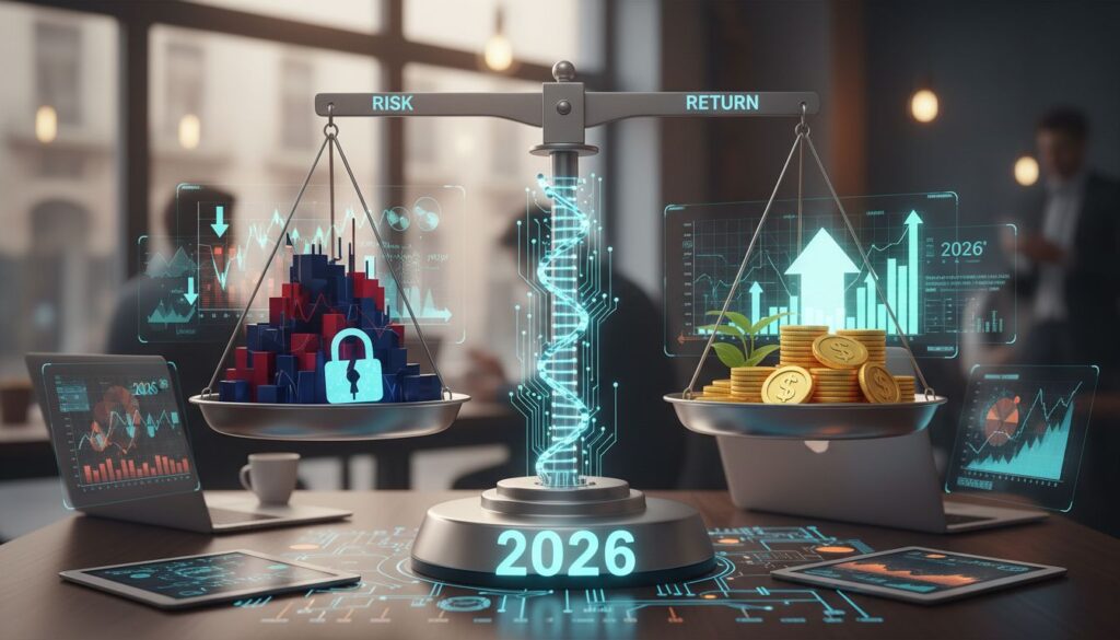 Como Equilibrar Risco e Retorno na Carteira de 2026