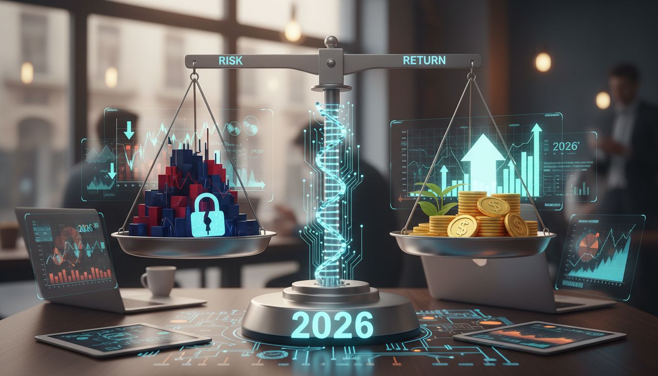 Como Equilibrar Risco e Retorno na Carteira de 2026