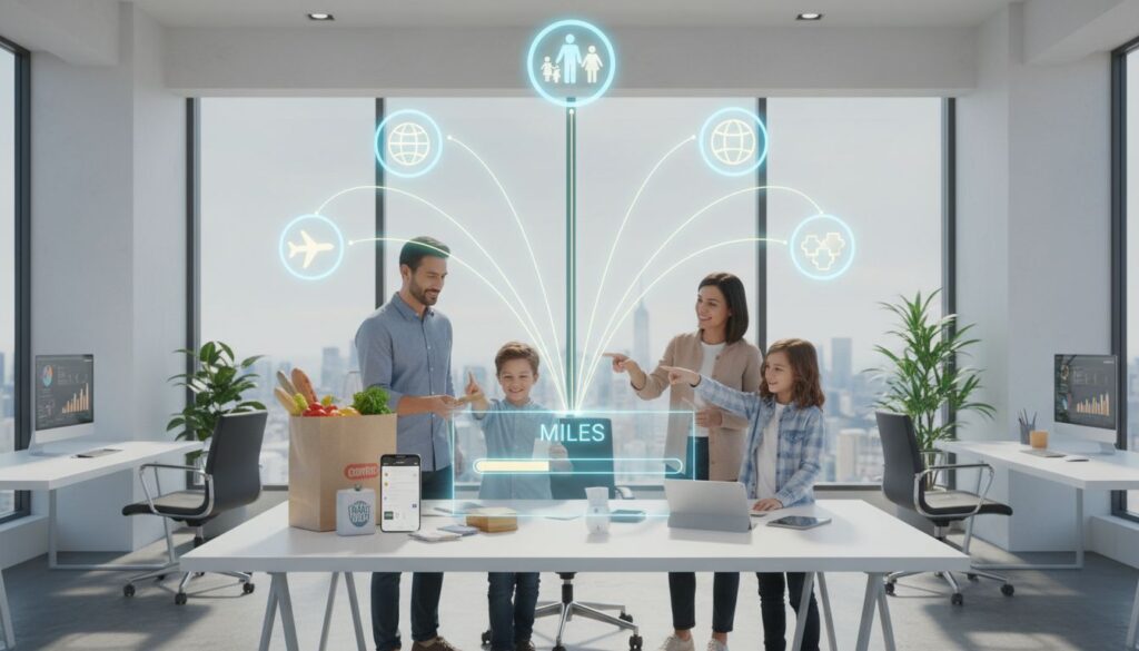 Como Transformar Suas Compras em Milhas e Viajar em Família
