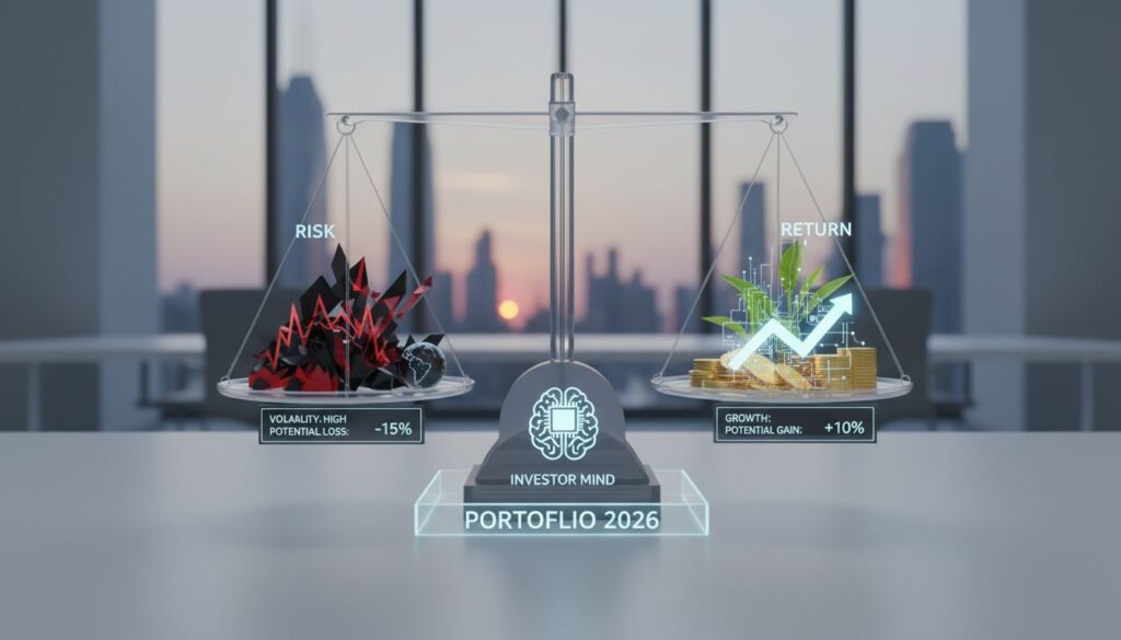 Como Equilibrar Risco e Retorno na Carteira de 2026