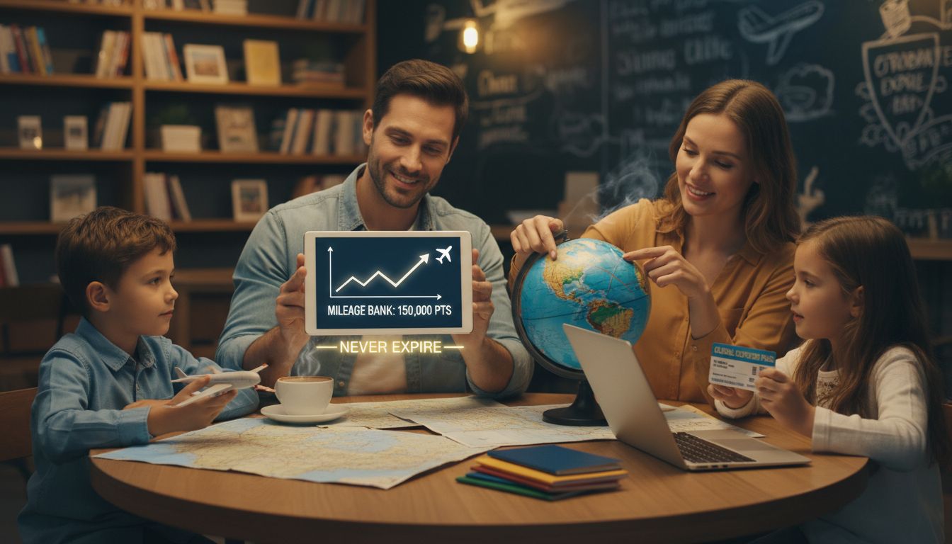 Como Evitar que Suas Milhas Exirem nas Férias em Família
