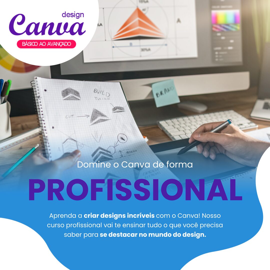 Material oficial do curso Design Canva Profissional